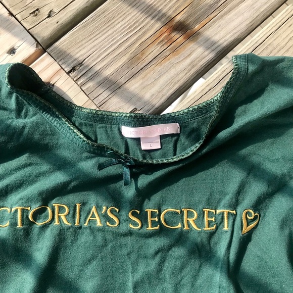 🍁 Victoria’s Secret Pajama Short Sleeve Shirt - Picture 4 of 4